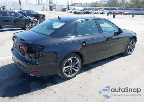 2019 Audi A4 40 Titanium Premium from USA, damaged, VIN WAUGMAF43KA109310